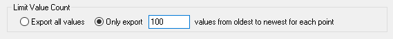 Limit Value Count